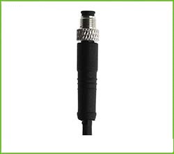 [PMM8A04PMMSL7A01] CONECTOR CIRCULAR M8 MACHO 4 VIAS RECTO C/CABLE