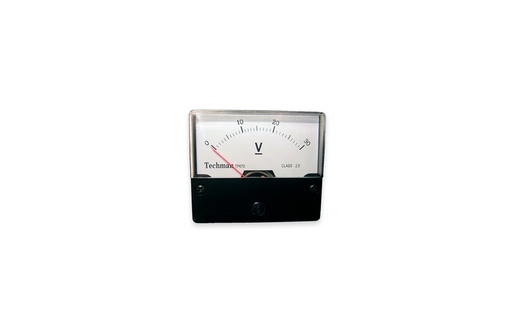 [UPA70X60-30VDC] VOLTIMETRO ANALOGICO 0-30V (CONTINUA)