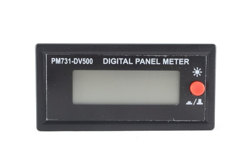 [UPM-731-DV500] VOLTIMETRO DE CONTINUA LCD AUTORRANGO P/PANEL