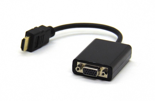 [AD-HDMI-M-VGA-H] ADAPTADOR HDMI MACHO A VGA HEMBRA