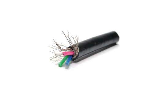 [CAB-009] CABLE BLINDADO 4x0.35 CON MALLA Y PANTALLA