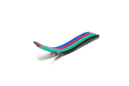 [CAB-682] CABLE 4x0.35mm RGB PARALELO CHATO