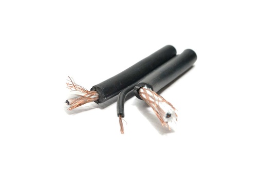 [CAB-8220] CABLE AUDIO 6mm DOBLE COAXIL + REMOTO