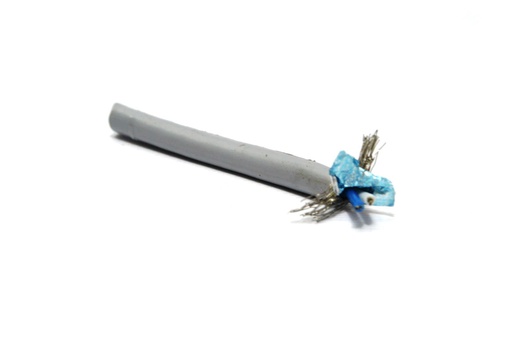 [CAB-9999] CABLE BLINDADO 2x0.35 GRIS P/MICROFONO FIJO