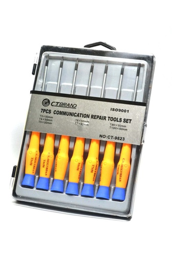 [H-CT9823] JUEGO DE 7 CALIBRADORES TORX