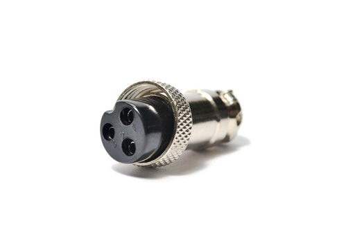 [JA-143] HEMBRA P/MICROFONO 3 PIN A ROSCA