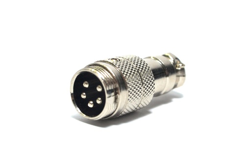 [PL-145CA] MACHO P/MICROFONO 5 PIN A ROSCA P/CABLE