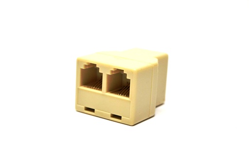 [RJ11H-2H] ADAPTADOR RJ11 HEMBRA A 2 HEMBRAS