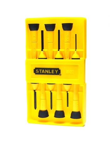 [STANLEY-66052] JUEGO DE PERILLEROS (6 DESTORNILADORES)