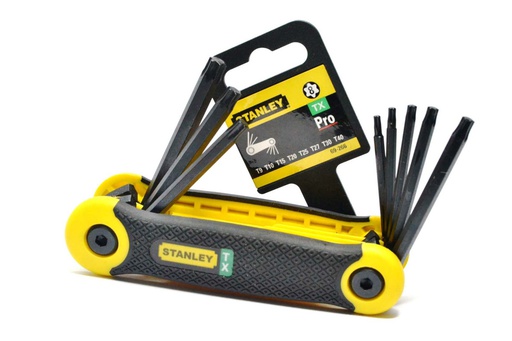 [STANLEY-69263] JUEGO DE 8 LLAVES TORX