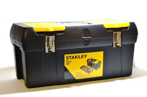 [STANLEY-92067] CAJA DE HERRAMIENTAS 24" PLASTICA C/CIERRE METALI