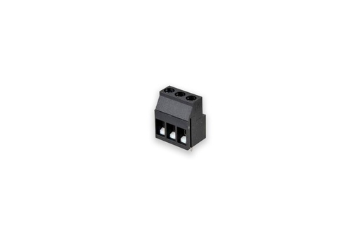 [DG503-5.08-3P] BORNERA NEGRA P/IMPRESO 3 VIAS PASO 5.08mm