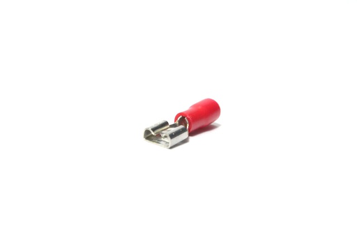 [TERMINAL-A15] PALA HEMBRA 5mm PREAISLADO ROJO