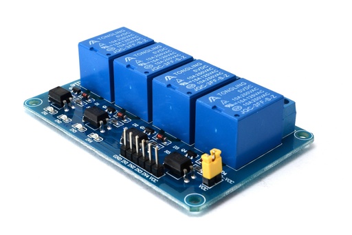 [ARDUINO-4RELAY] MODULO DE POTENCIA 4 VIAS SALIDA A RELE