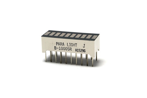 [DB1000SR] DISPLAY BARRA DE 10 LED ROJOS