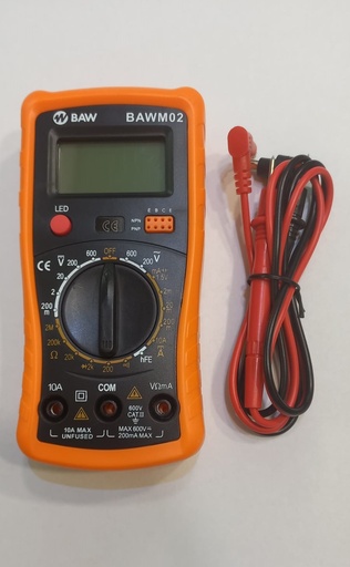 [BAWM02] TESTER 830 CON BACKLIGHT Y BUZZER